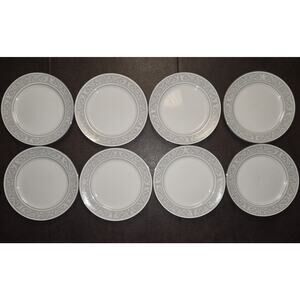 8 Imperial China by W. Dalton 5671 Whitney 7 1/2" Salad Dessert Plates